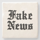 Fake News Steinuntersetzer (Vorderseite)