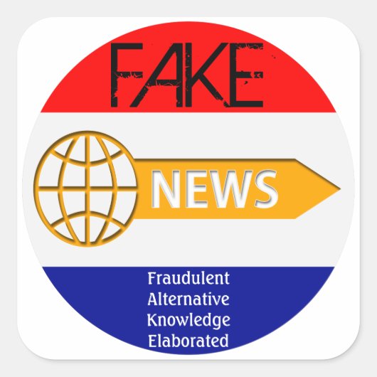 FAKE News Stickers (Vorderseite)