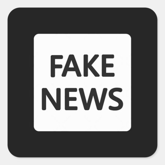 FAKE NEWS STICKERS (Vorderseite)