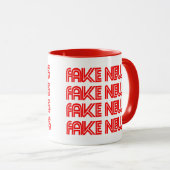 Fake News Tasse (VorderseiteRechts)