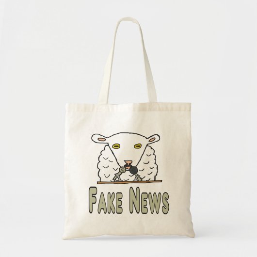 Fake News Tragetasche (Vorne)