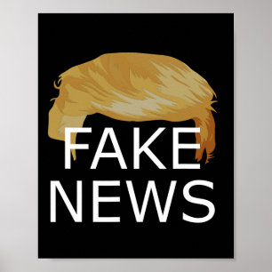 Fake News widerstehen politischen Widerstand gegen Poster