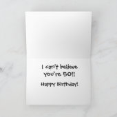 Fake News zum Geburtstag Karte (Innenseite)