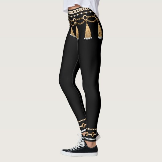 Fake-out Bly Dancer Chains Leggings (Links)