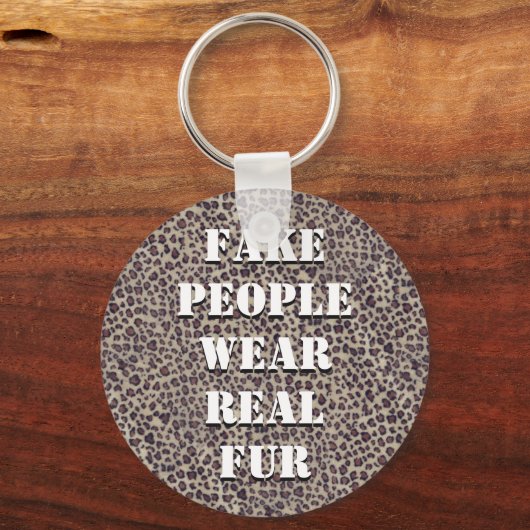 Fake People Schlüsselanhänger (Vorderseite)