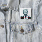 Fake Präsident (Trump) Button (Beispiel)
