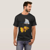 Fake Shark Goldfish Fish T-Shirt (Vorne ganz)