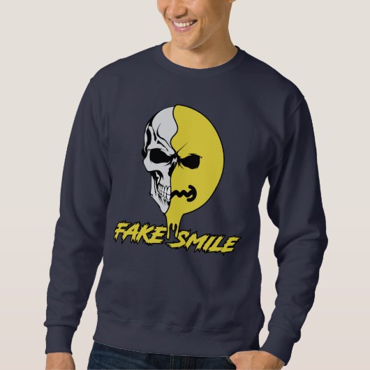 Fake Smile Sweatshirt (Vorderseite)