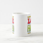 Fake-TAN-Liebe-Gesicht Kaffeetasse (Mittel)