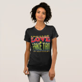 Fake-TAN-Liebe-Gesicht T-Shirt (Vorne ganz)