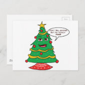 Fake Tree Postkarte (Vorne/Hinten)