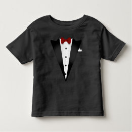Fake Tuxedo Kostüm Kleinkind T-shirt