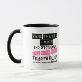 Fake und Spectacular - die wirkliche versuchten, Tasse (Links)