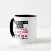 Fake und Spectacular - die wirkliche versuchten, Tasse (Vorderseite Links)