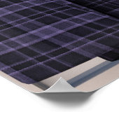 Fake Window: Abend Light in Schottland Poster (Ecke)