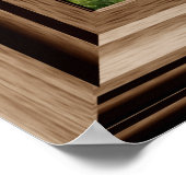 Fake Window Poster Wasserfall Niagara Falls Kanada (Ecke)