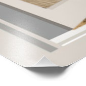 Fake Window Zuhause Office Wanddekor Fotodruck (Ecke)