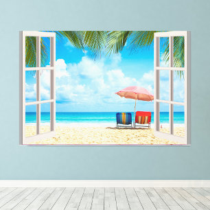 Fake Window Zuhause Office Wanddekor Fotodruck
