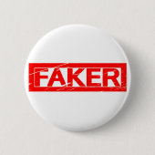 Faker Briefmarke Button (Vorderseite)