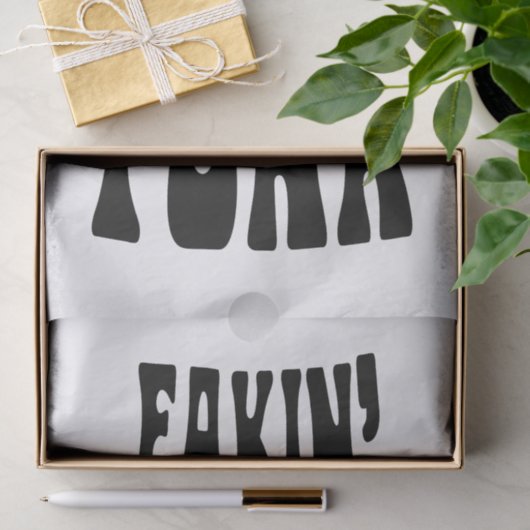 Fakin' der Funk Seidenpapier (Geschenk)