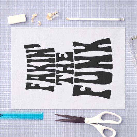 Fakin' der Funk Seidenpapier (Handwerk)