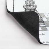 Faksimile der kupfernen Stiche Mousepad (Ecke)
