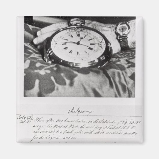Faksimile des Pocket Chronometers Magnet (Vorne)
