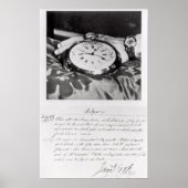 Faksimile des Pocket Chronometers Poster (Vorne)