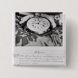 Faksimile des Taschen-Chronometers Button