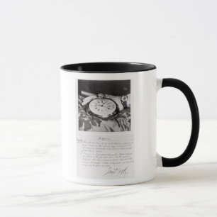 Faksimile des Taschen-Chronometers Tasse