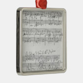 Faksimile einer Seite von Musik Silbernes Ornament (Rechts)