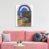 Faksimile vom November Leinwanddruck (Insitu (Wohnzimmer))