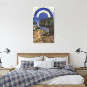 Faksimile vom November Leinwanddruck (Insitu (Schlafzimmer))