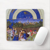 Faksimile von Mai: Höfische Zahlen zu Pferd Mousepad (Mit Mouse)