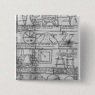 Faksimilekopie der geometrischen Zahlen Button