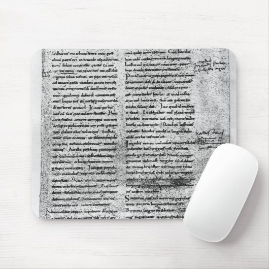 Faksimilekopie Mousepad (Mit Mouse)