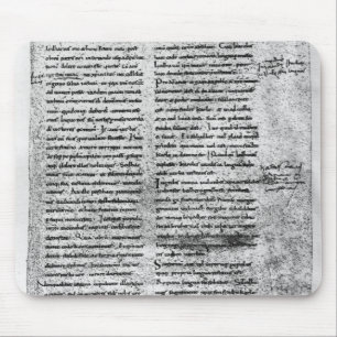 Faksimilekopie Mousepad