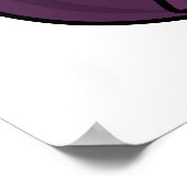 Fakt nicht Fig-tion Funny Fig Pun Poster (Ecke)