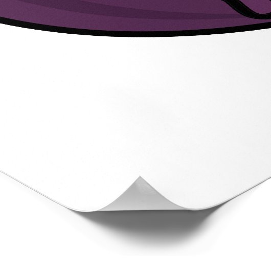 Fakt nicht Fig-tion Funny Fig Pun Poster (Ecke)