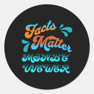 Fakten Msnbc Viewer Art Sticker