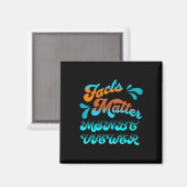 Fakten Msnbc Viewer Art Sticker Magnet (Vorderseite/Rückseite)