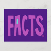 Fakten Postkarte (Vorderseite)