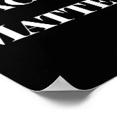 Fakten Problem Politische Wahrheit Aufhalten Shirt Poster (Ecke)