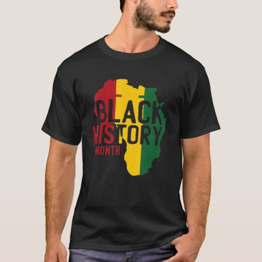 Fakten Schwarze Geschichte Monat Panafrikanische F T-Shirt (Vorderseite)