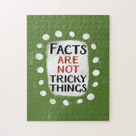 Fakten sind nicht knifflige Dinge, Jigsaw Puzzle (Vertikal)