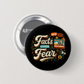Fakten statt Angst Button (Vorne & Hinten)