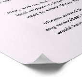 Fakten über Zika Poster von RoseWrits (Ecke)