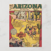Fakten zu Arizona Postkarte (Vorderseite)