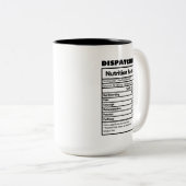 Fakten zum coolen Dispatcher Zweifarbige Tasse (VorderseiteRechts)
