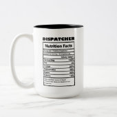 Fakten zum coolen Dispatcher Zweifarbige Tasse (Links)